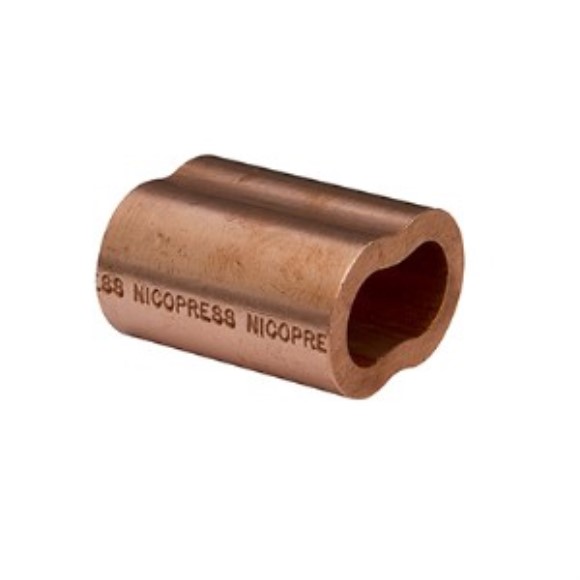 Copper Wire Rope Sleeve 18-6-X from Nicopress